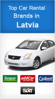 Top Car Rental Brands in Latvia